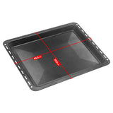 UNIQDEALZ ANTIHAFT 455x370x31 mm Backblech Fettpfanne antihaftbeschichtet/ passend für BSH-Gruppe 662999 – 00662999, 434038 kompatibel Bosch Siemens Neff Constructa Balay NEFF, Gorenje (Schwarz)