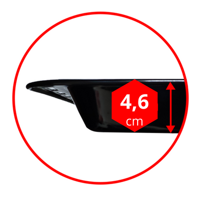 UNIQDEALZ Extra Tiefes 455x370x46 mm Set Backblech und Backrost Bosch/Siemens BSH-Gruppe für Teile 675876 und 662999/Constructa/Neff