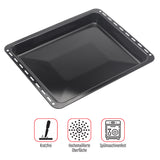 UNIQDEALZ Extra Tiefes 455x370x46 mm Set Backblech und Backrost Bosch/Siemens BSH-Gruppe für Teile 675876 und 662999/Constructa/Neff