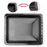 UNIQDEALZ Extra Tiefes 455x370x46 mm Set Backblech und Backrost Bosch/Siemens BSH-Gruppe für Teile 675876 und 662999/Constructa/Neff