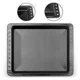 UNIQ DEALZ 460x370x25 mm Universal Backblech Fettpfanne emailliert / passend für Bosch / Siemens / Constructa / Neff BSH-Gruppe für Teile Nr. 675876 und 662999 / Balay / Profilo / Samsung / Gorenje / Teka / Beko