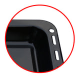 UNIQDEALZ 455x370x31 mm Universal Backblech Fettpfanne emailliert /  passend für BSH-Gruppe 662999 – 00662999, 434038 kompatibel Bosch Siemens Neff Constructa Balay NEFF Gorenje